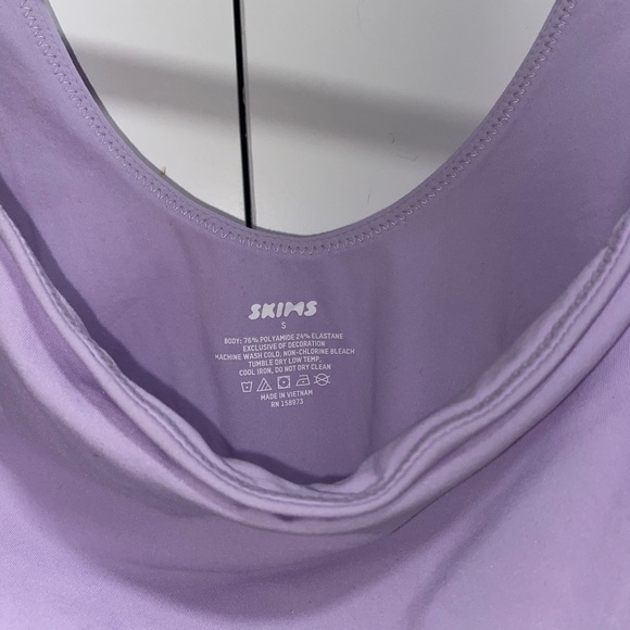 NWT SKIMS Square Neck “Fits Everybody” Bodysuit - Picture 3 of 4